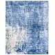 preview thumbnail 18 of 50, SAFAVIEH Handmade Mirage Skye Modern Abstract Viscose Rug 8' x 10' - Dark Blue - Rectangle