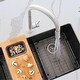 preview thumbnail 42 of 54, STYLISH Kitchen Sink Faucet Single Handle Pull Down Dual Mode Stainless Steel Polished