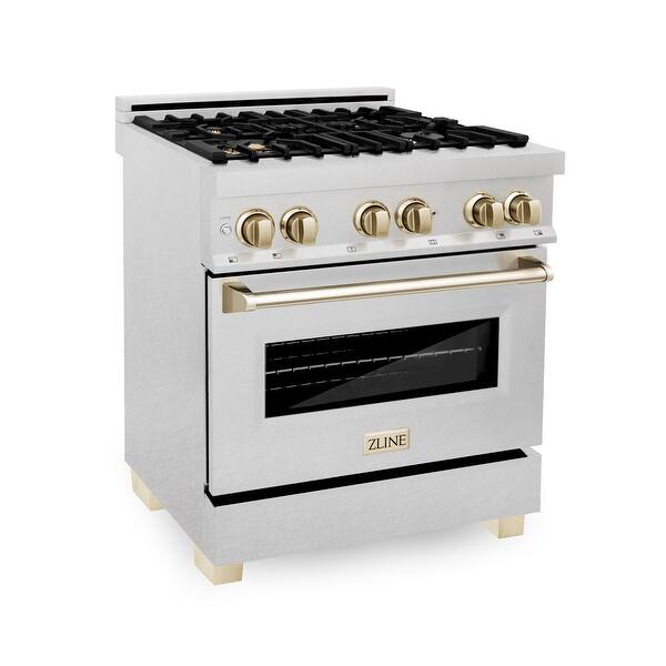 slide 2 of 53, Autograph Edition 30" 4.0 cu. ft. Dual Fuel Range with Gas Stove and Electric Oven in Fingerprint Resistant Stainless Steel