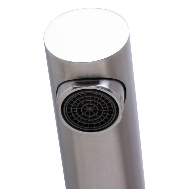 ALFI AB2025-BSS Brushed Pull Out Single Hole Kitchen Faucet