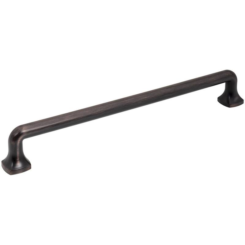 Jeffrey Alexander 663-12-APPLC Griffin 12" Center to Center Modern - Brushed Oil Rubbed Bronze
