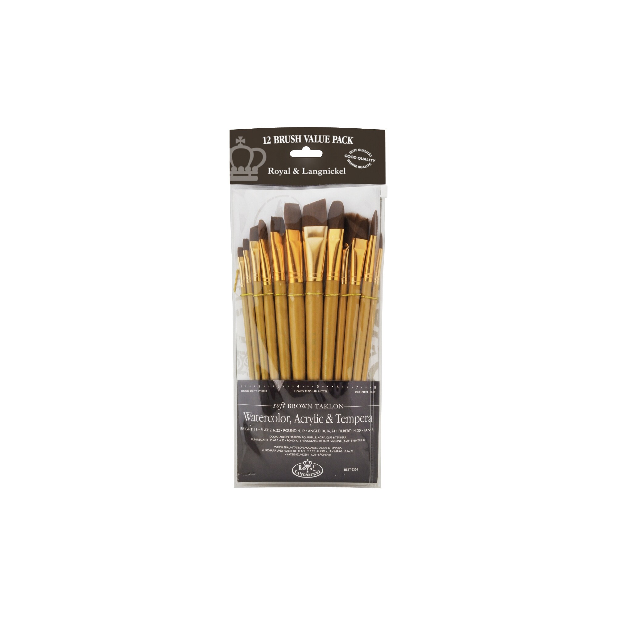Shop Royal Langnickel 9300 Series Zip N Close Rset 9304 12 Piece
