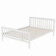 preview thumbnail 27 of 29, Cottage Concise Style Twin over Full Loft Bed with Storage Staircase,Solid Wood Versatile Bed with Full-Length Guardrail