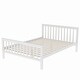 preview thumbnail 14 of 33, Elegant Twin over Full Loft Bed with Staircase, Ladder with 3 Storage Grids, Sturdy Construction & Safety Guaranteed, White