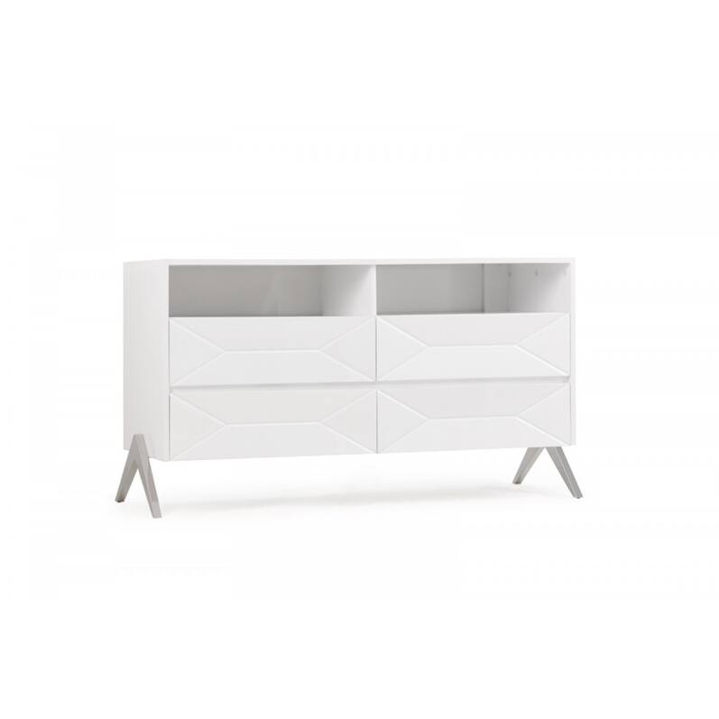 Modrest Candid Modern White Bedroom Set