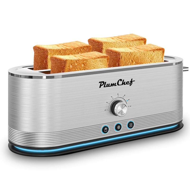 Anmytek 4-Slice Stainless Steel Toaster