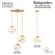 preview thumbnail 4 of 5, Minka Lavery 5433 Batignolles 3 Light 25" Wide Multi Light Pendant