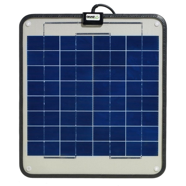 Ganz Eco-Energy 12W Semi Flexible Solar Panel - GSP-12