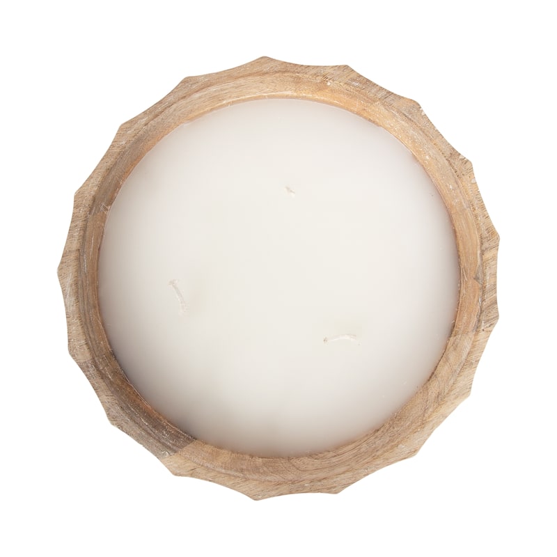 Kate and Laurel Plete Round Wax Candle Bowl