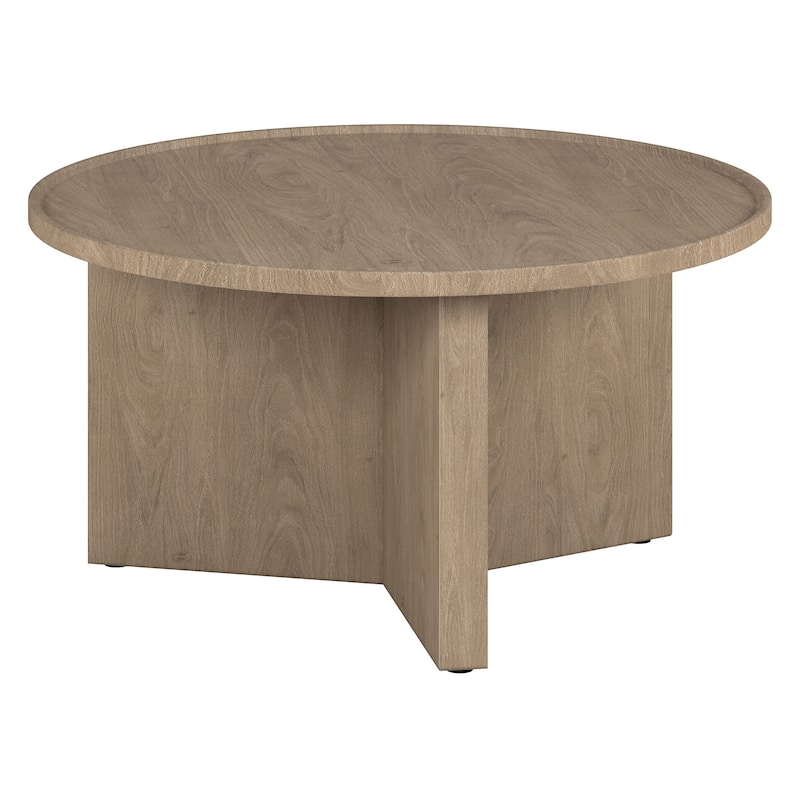 Gunnar 32" Wide Round Coffee Table - 32" Wide