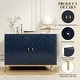 preview thumbnail 7 of 46, Clihome 40-inch Two Door Glossy Media Storage Cabinet/Buffet