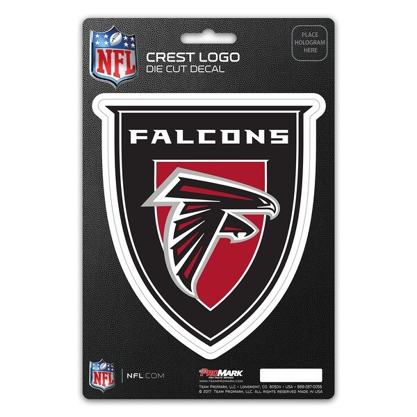 Shop Atlanta Falcons Decal Shield Design On Sale Overstock 27570062