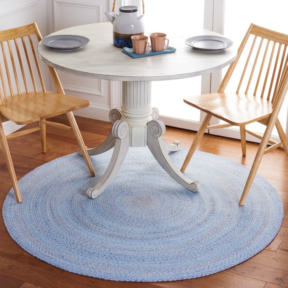 SAFAVIEH Handmade Braided Anastasie Round Rug