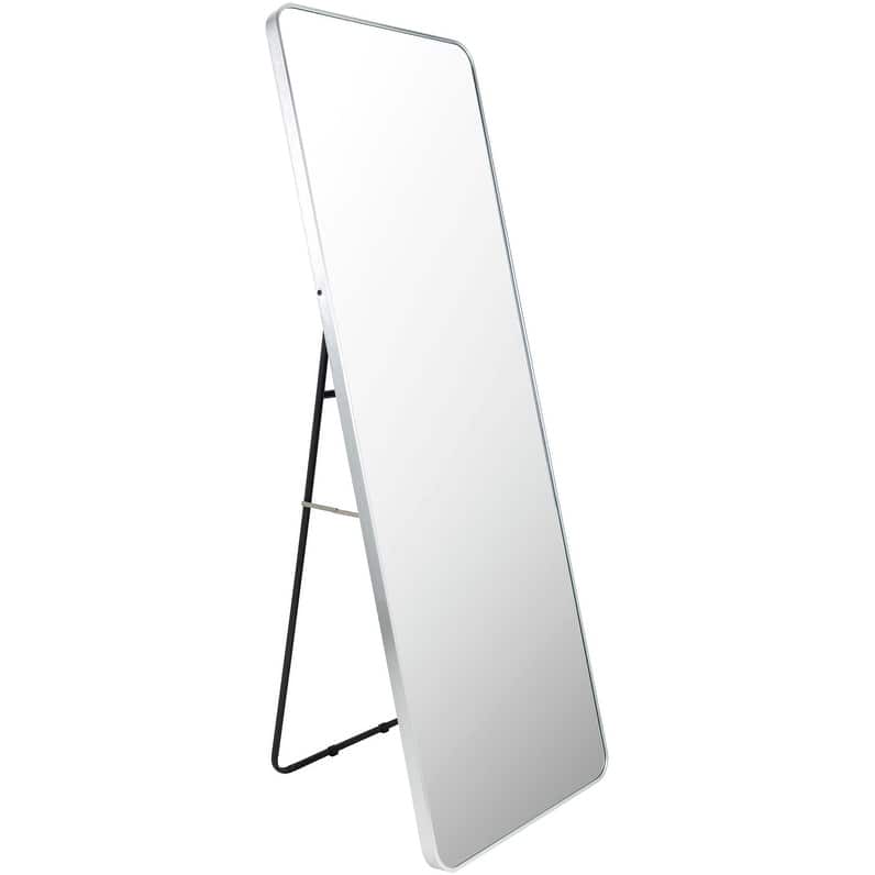 Livabliss Aranya Modern Aluminum Rectangular Easel Mirror