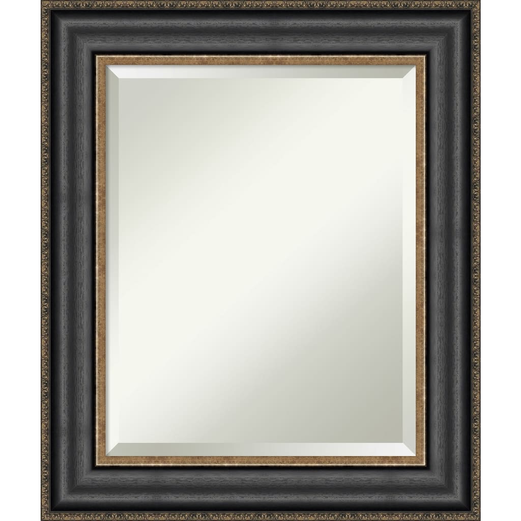 Beveled Wall Mirror - Thomas Black Bronze Frame - Thomas Black Bronze