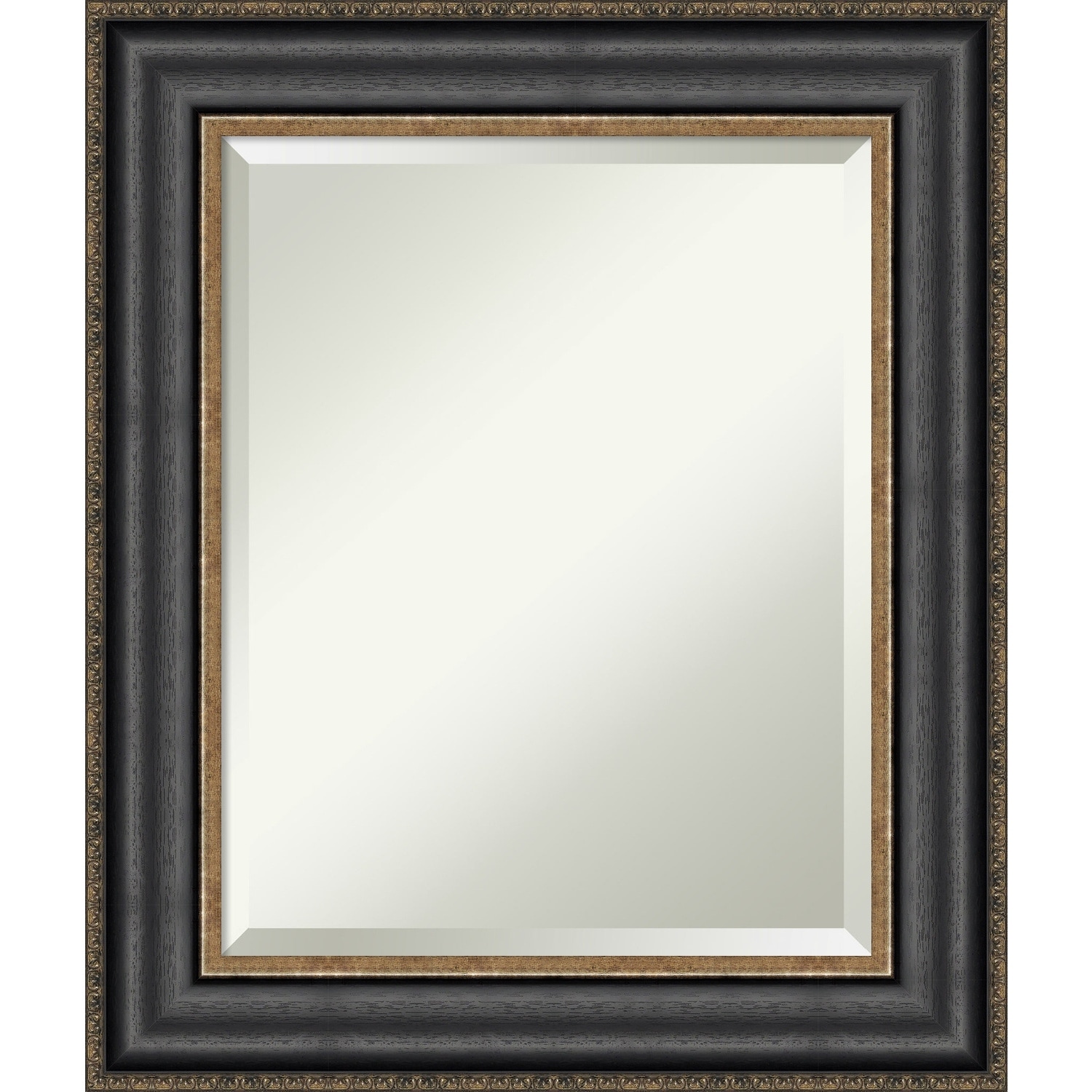 Beveled Wall Mirror - Thomas Black Bronze Frame - Thomas Black Bronze