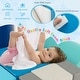 preview thumbnail 4 of 7, Gymax 6 PCS Kids Climber Play Set Indoor Foam Climb and Crawl Activity - Blue