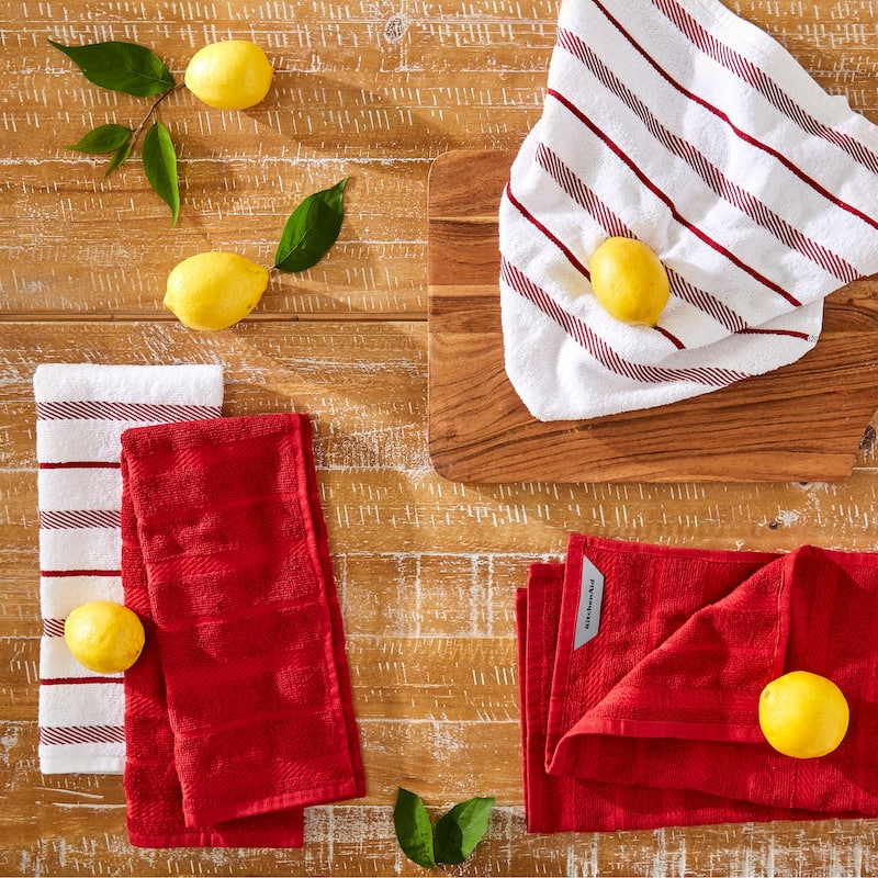 KitchenAid Albany Kitchen Towel Set, Set of 4 - 16"x26"