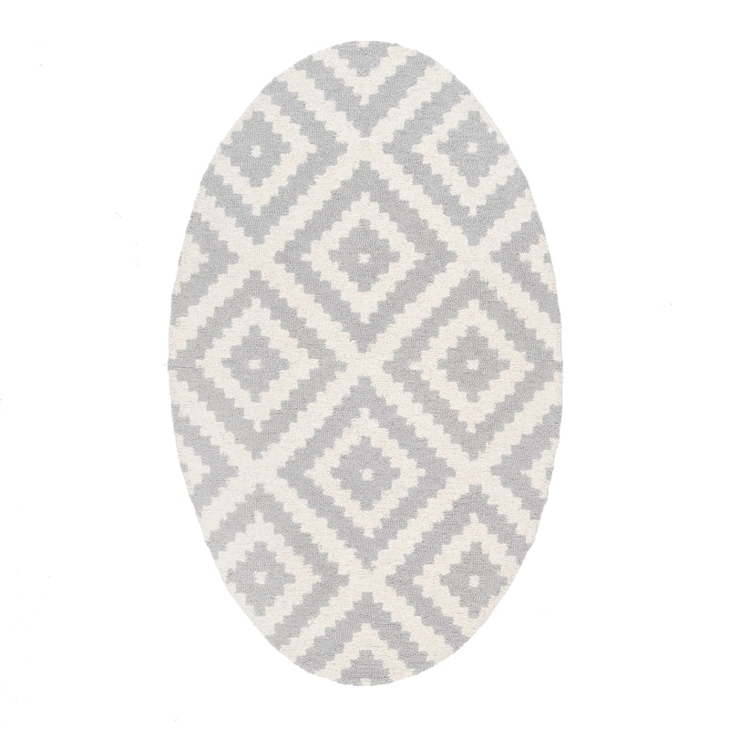 Nuloom Kellee Hand Tufted Geometric Wool Area Rug