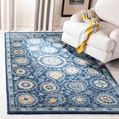 SAFAVIEH Handmade Heritage Zaynah Traditional Oriental Wool Rug