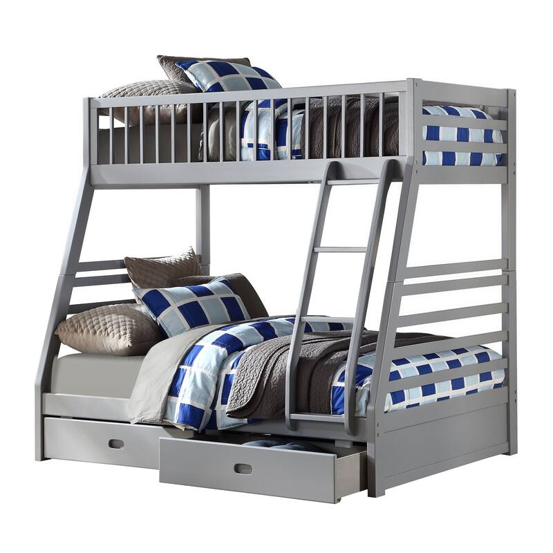 Farley Twin Over Full Bunk Bed with Underbed Drawers