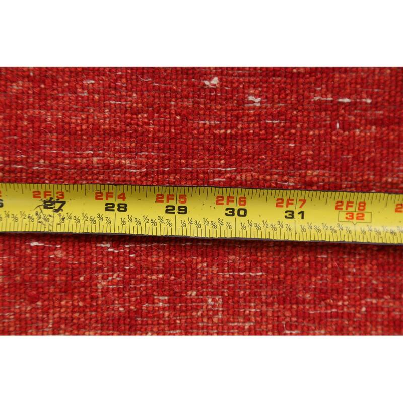 Geometric Gabbeh Kashkoli Oriental Area Rug Wool Hand-knotted Carpet - 3'1" x 5'4"