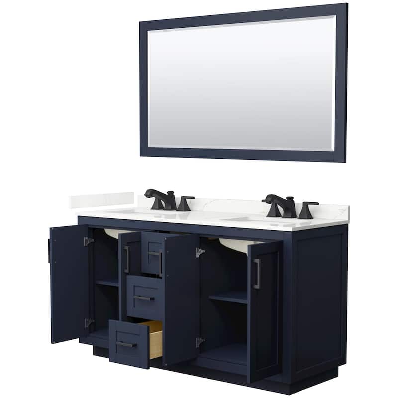 Wyndham Collection WCF292960D-QTZ-US3M58 Miranda 60" Free Standing