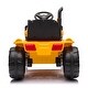 preview thumbnail 12 of 18, Electric 12V Ride-On Tractor with Front Loader, Remote Control, Bright Headlights, and Digging Handle for Kids Ages 3-6