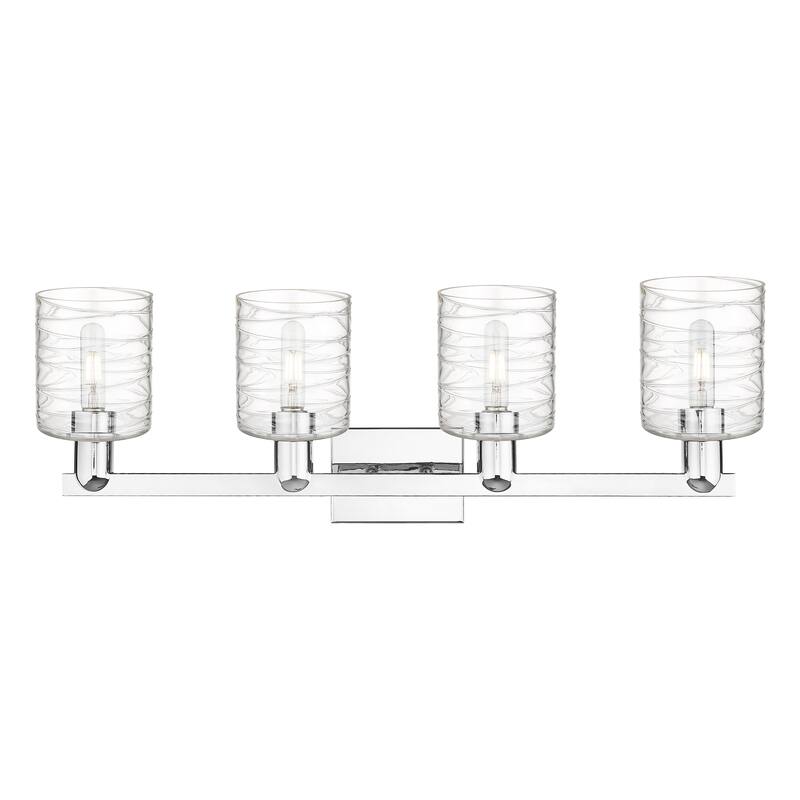 Innovations Lighting Endless Possibilities Arcadia - Cobbleskill - 4 Light 32" Bath Vanity Light