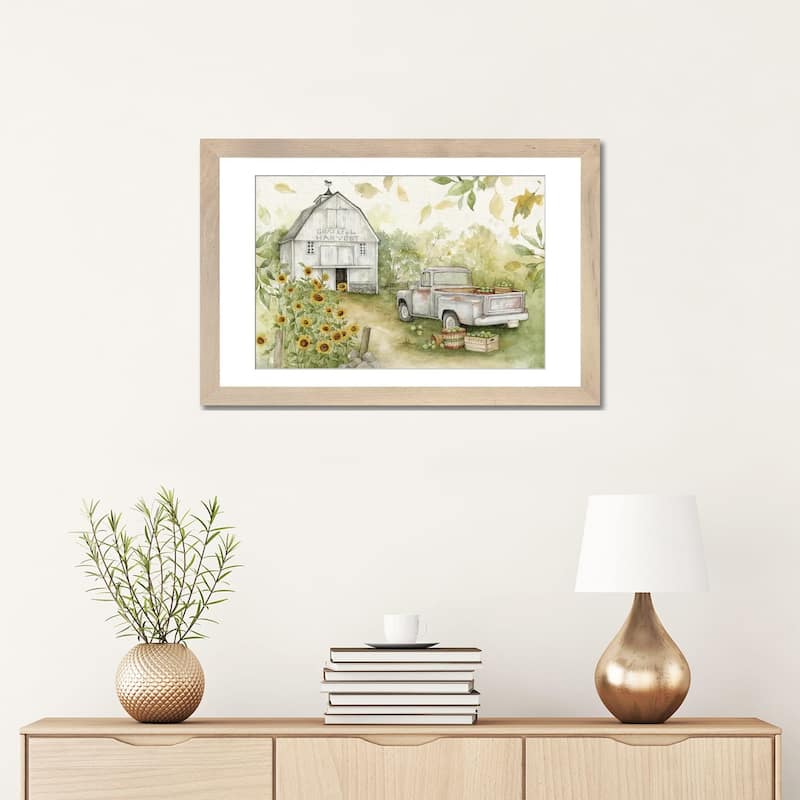 iCanvas "Gray Barn-Horiztontal" by Susan Winget
