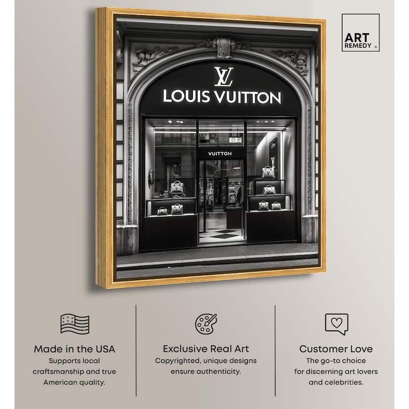 House of Vuitton I Canvas by Art Remedy