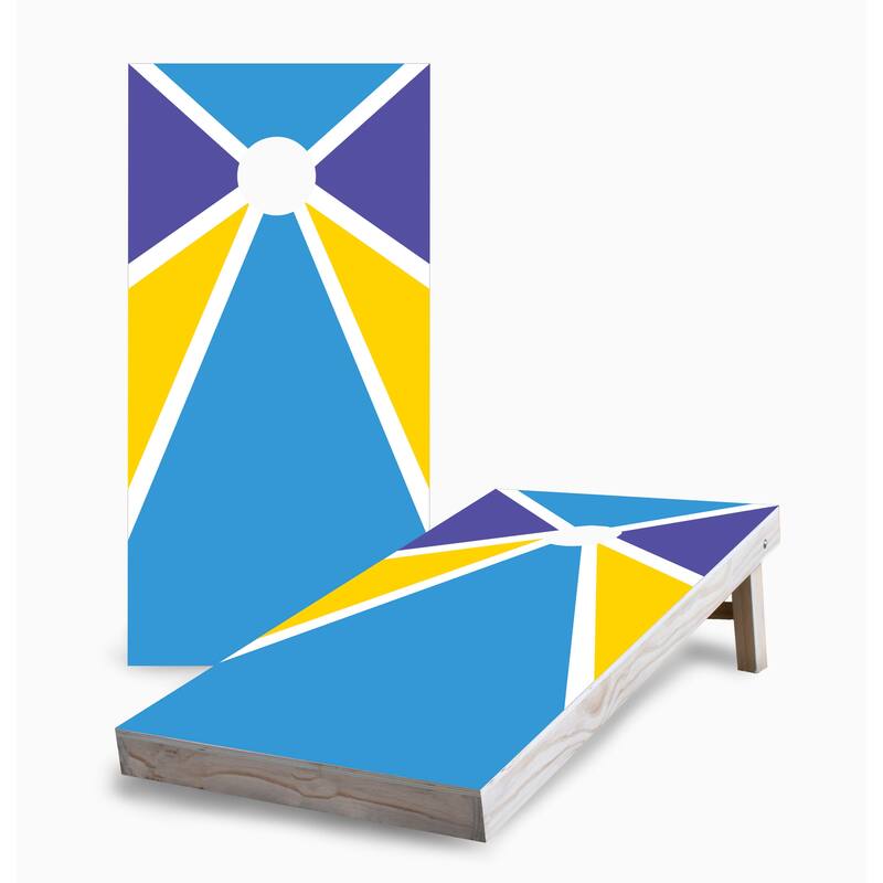 Pinwheel Corn Hole Board Set - 16 Years and Up