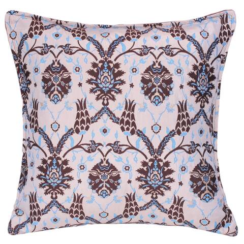 Elegant Suzani Floral Turkish Decorative Pillow