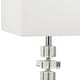 preview thumbnail 6 of 19, SAFAVIEH Lighting 28 inch Crystal Deco Crystal Table Lamp (Set of 2)