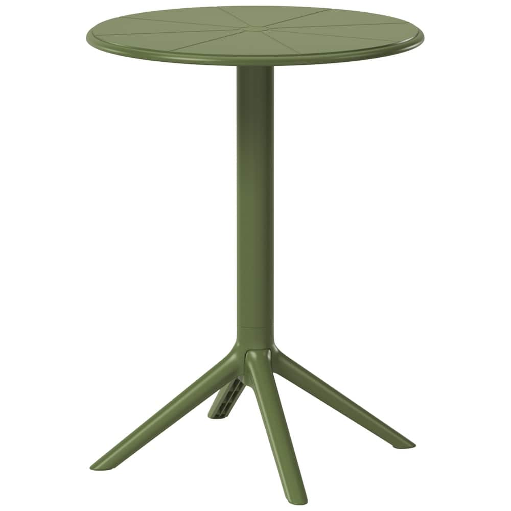 Frond and Form 23.5 Inch Outdoor Round Dining Table