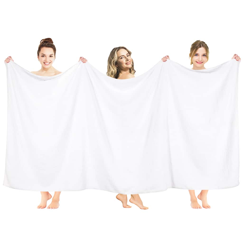 American Soft Linen 40x80 Inch Premium, Soft & Luxury 100% Ringspun Genuine Cotton Extra Large Jumbo Turkish Bath Towel