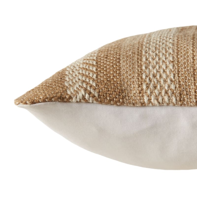 Papyrus Striped Indoor/ Outdoor Lumbar Pillow
