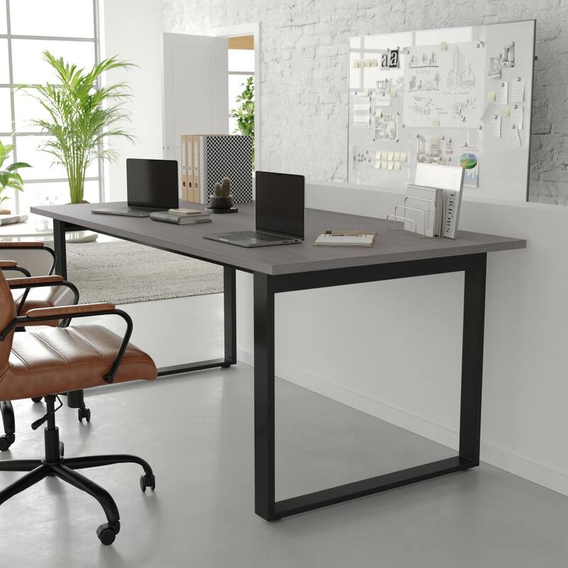Commercial Conference Table with Laminate Top and U-Frame Base
