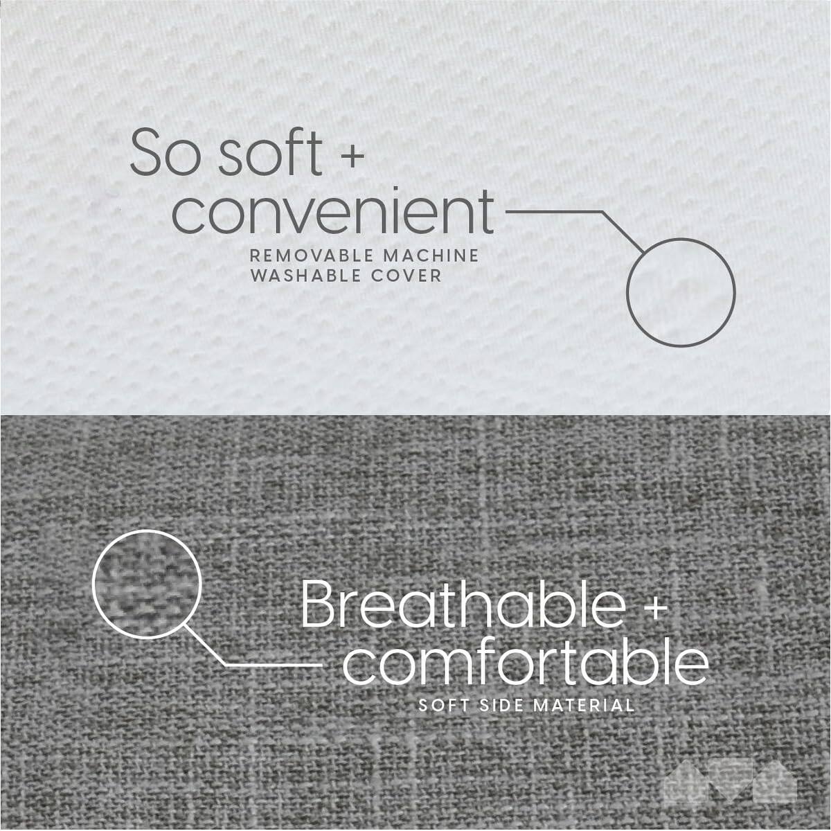 Memory Foam Mattress for Bunk Bed, Daybed, Trundle or Folding Bed