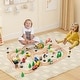 preview thumbnail 4 of 8, Costway All-in-One Kids Activity Table with Reversible Blackboard & - See Details
