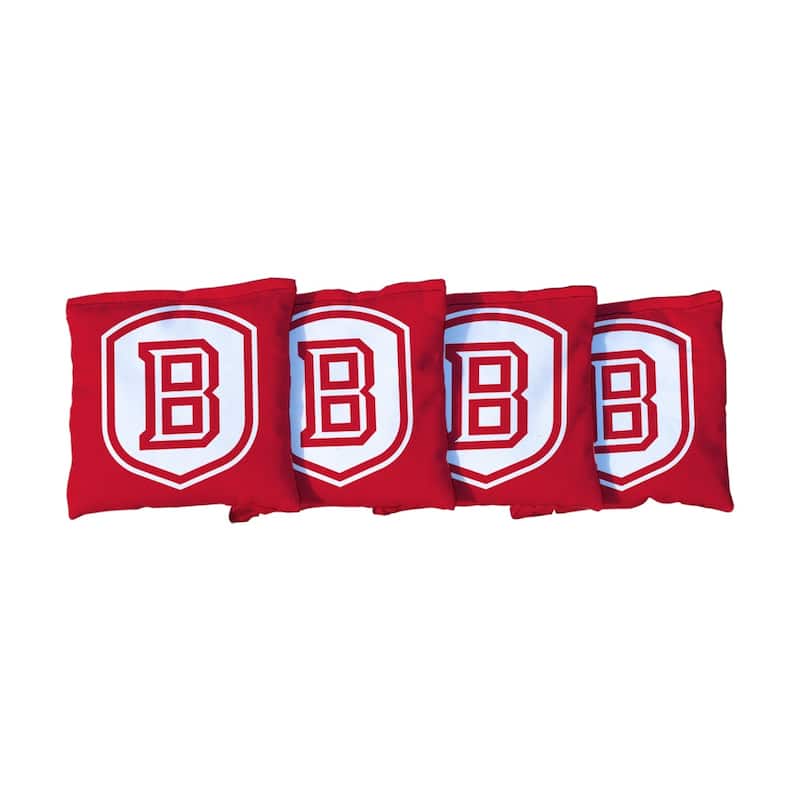 Bradley Red Cornhole Bags - Corn Filled