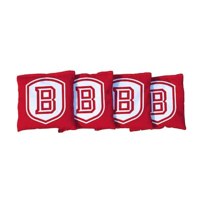 Bradley Red Cornhole Bags