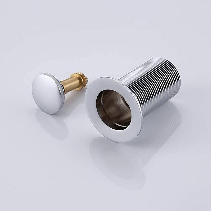 DORNBERG B012A Pop Up Bathroom Sink Drain with Overflow