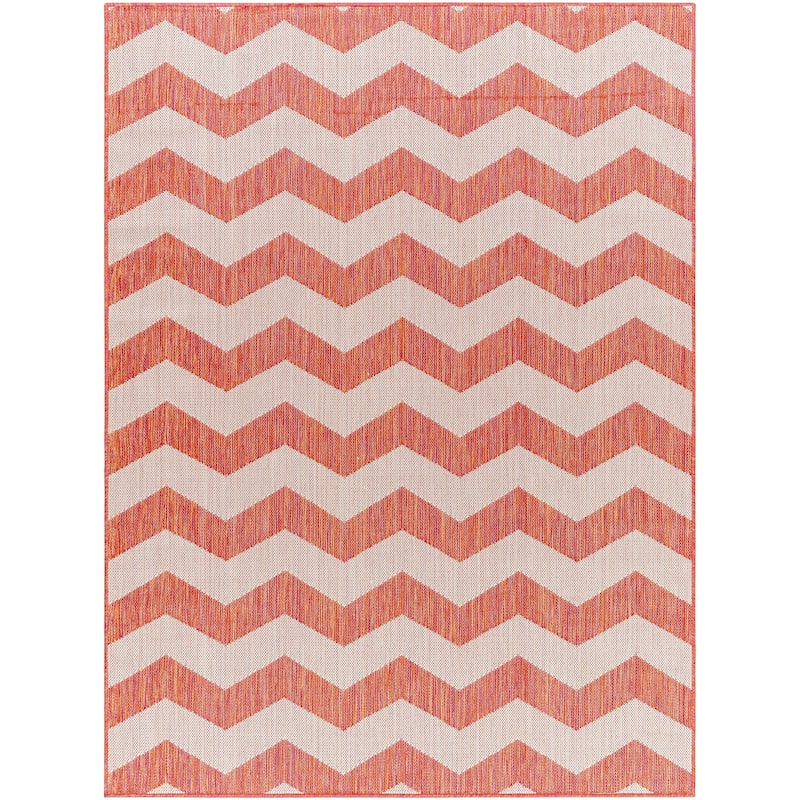 Livabliss Motala Indoor/ Outdoor Chevron Area Rug