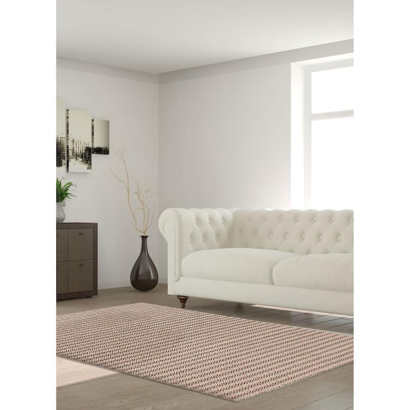 Nevada Grey Kilim 5'2" x 7'5" - 5'2 x 7'5