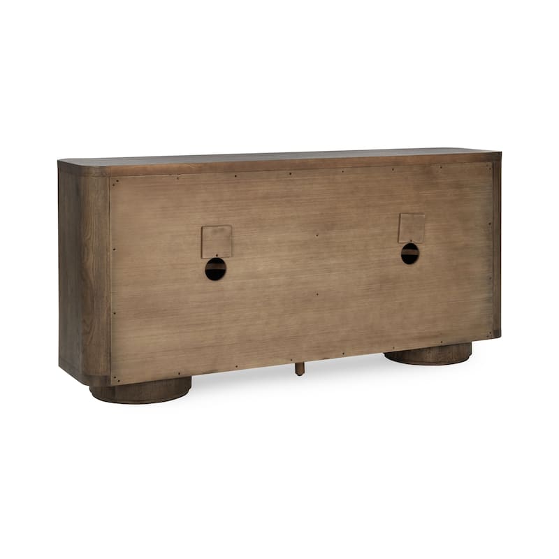 Classic Home Tiber 74" Oak Veneer Buffet Sideboard