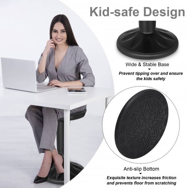 Height Adjustable Active Learning Stool Wobble Chair
