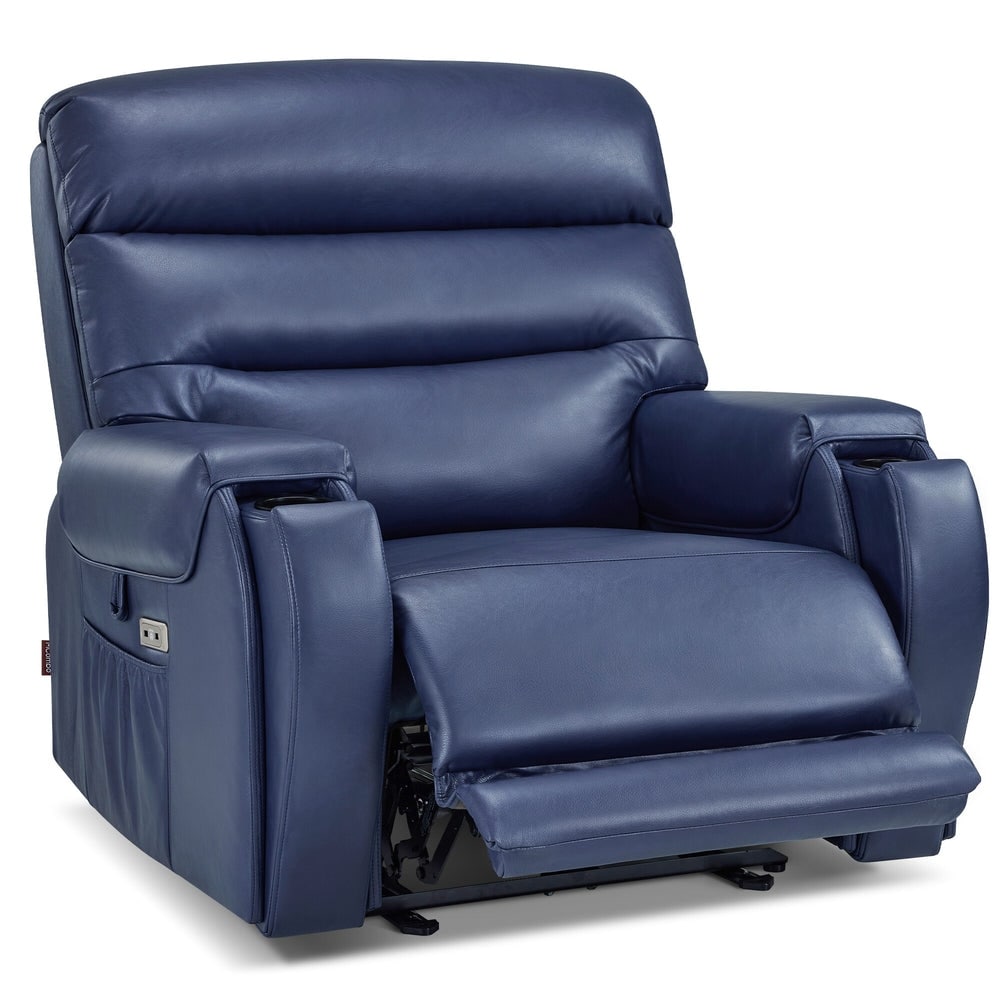MCombo Oversized Power Recliner Chair with Adjustable Headrest, Zero Gravity Recliner with Heat & Vibration Massage