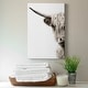 preview thumbnail 6 of 7, Highland Cattle Premium Gallery Wrapped Canvas - Ready to Hang