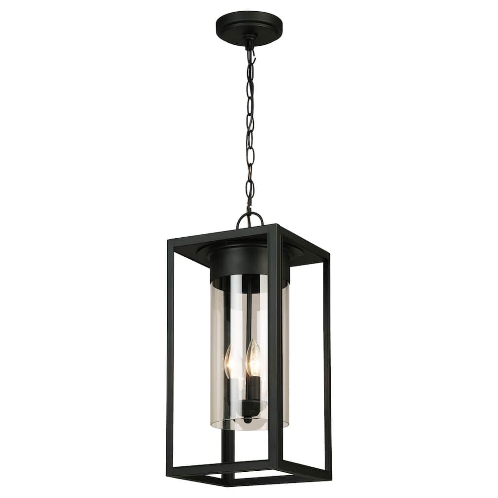 Eglo Walker Hill 20-inch Outdoor Pendant in Oil-Rubbed Bronze